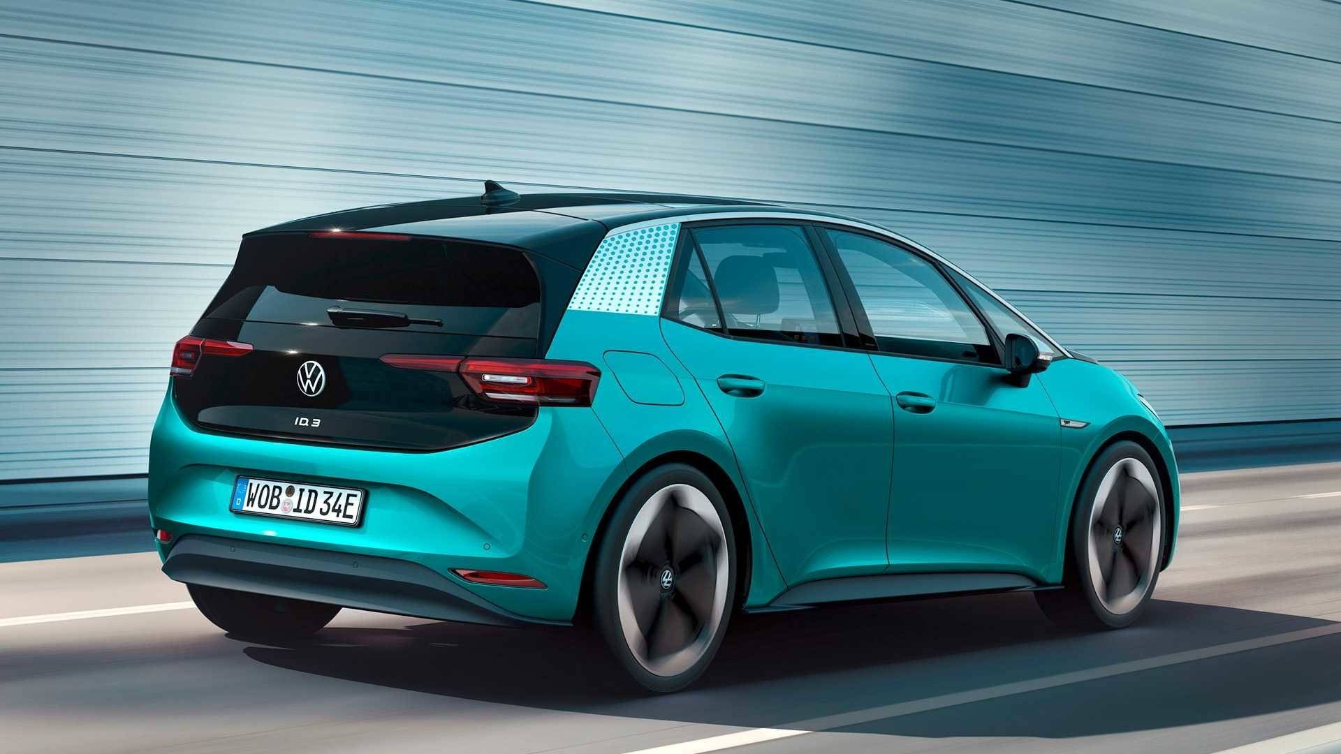 Volkswagen id 3 первый серийный хэтчбек компанииавтомобили на альтернативном топливе