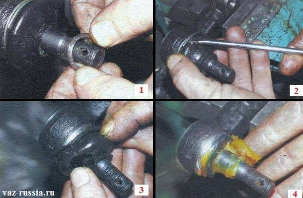 Снятие и замена рулевых наконечников на ВАЗ-2114 своими руками: видео внутри