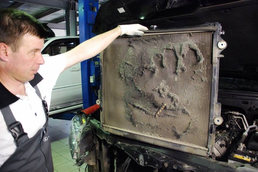 Как промыть радиатор кондиционера автомобиля своими руками