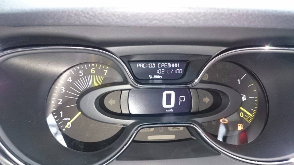 Реальный и паспортный расход топлива рено каптур 1.6 и 2.0 л.