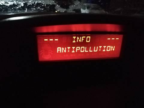 Faulty antipollution пежо 308