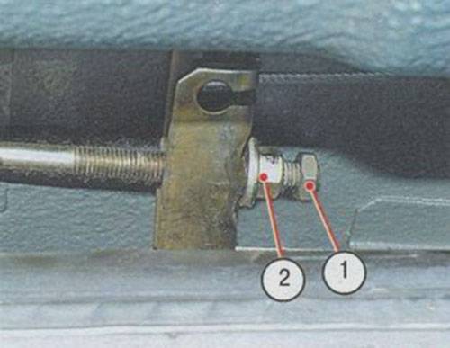 Рычаг ручного привода тормоза с тягой в сборе lada granta / ваз 2190 с 2011 года