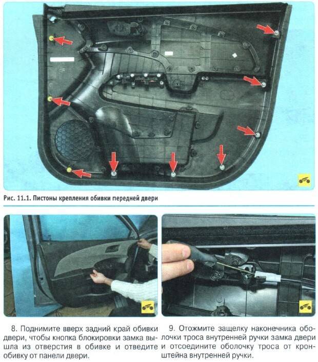 Как снять обшивку двери на шевроле авео: фото и видео - за рулем