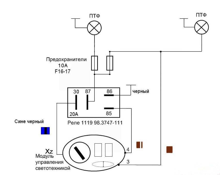 Схема мус гранта фл