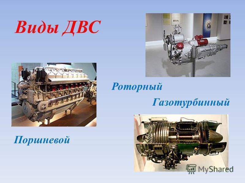 Презентация виды двигателей