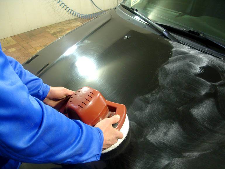 Технология полировки авто после покраски своими руками