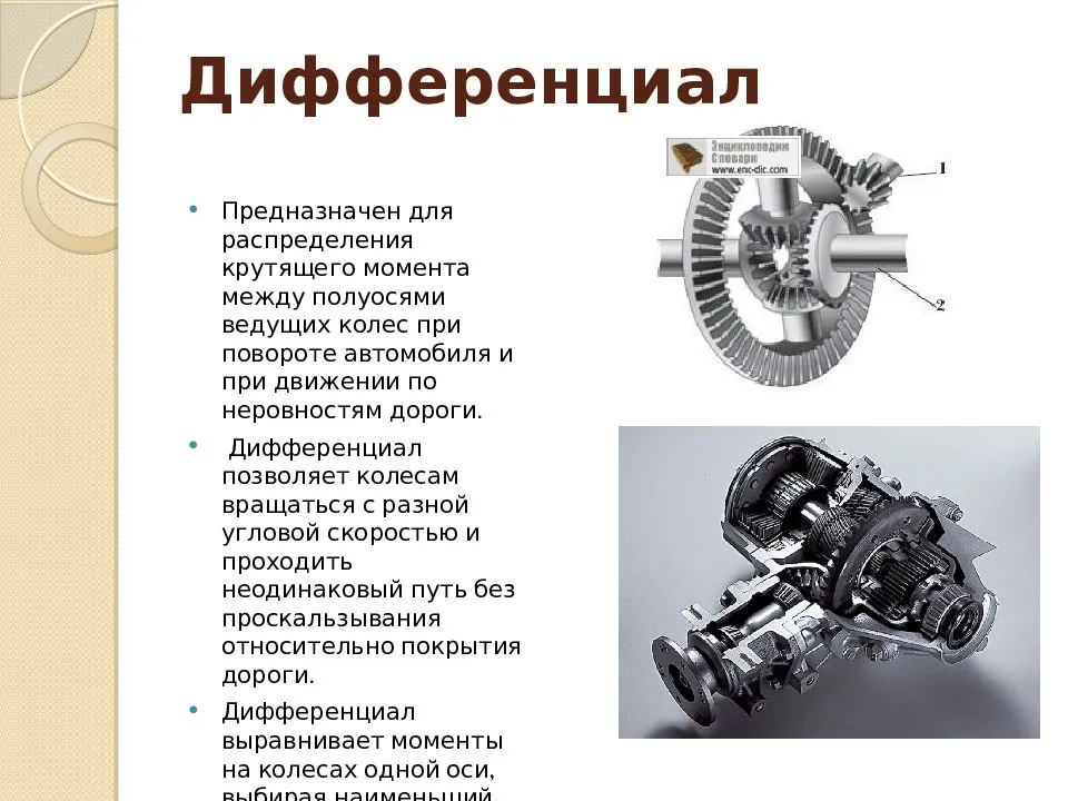 Презентация по теме коробка передач