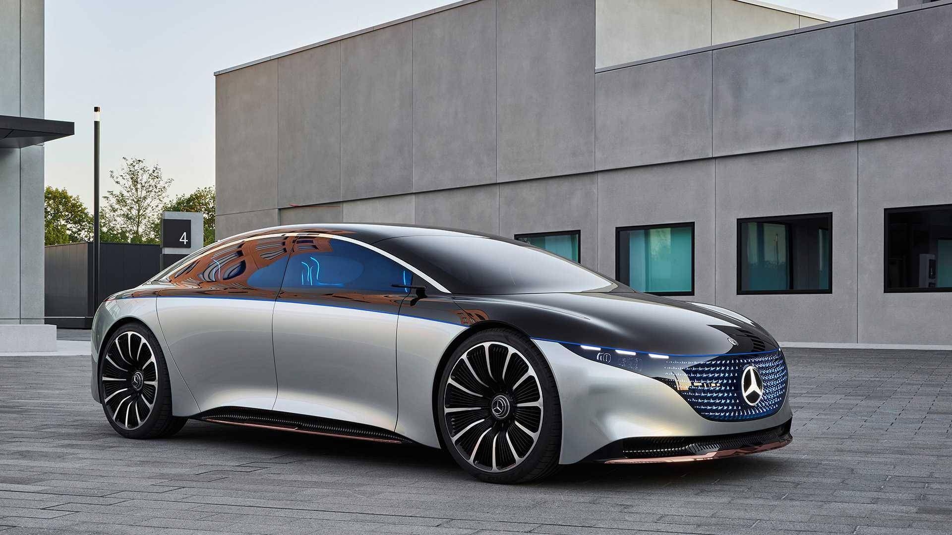 Mercedes составит tesla конкуренцию выпуском новой электрической версии авто