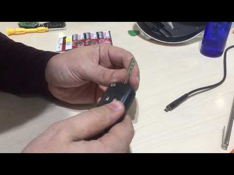 Как поменять батарейку в ключе зажигания шевроле лачетти