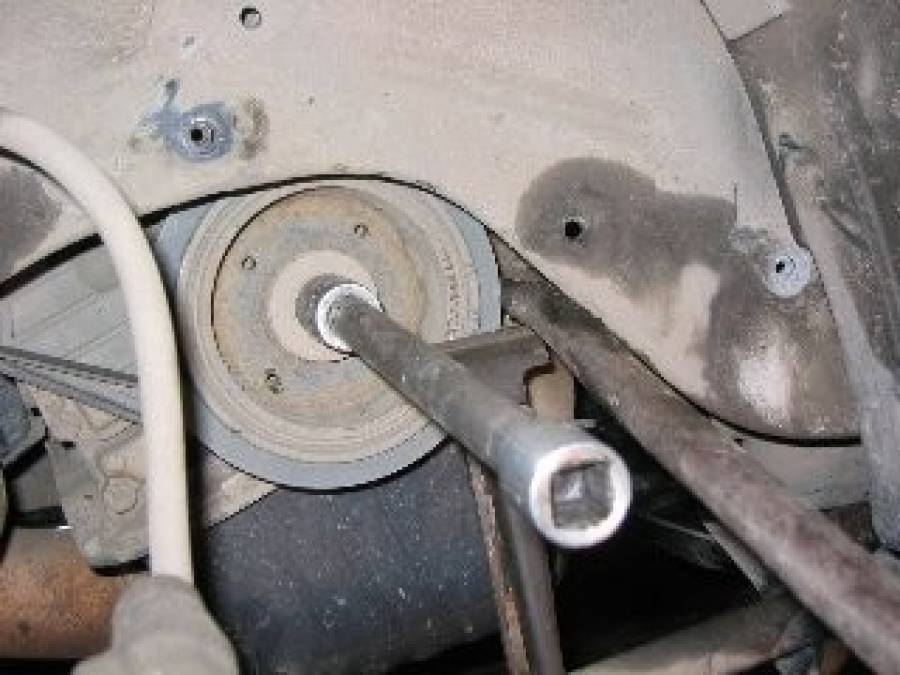Как снять и открутить шкив коленвала на ваз-2114 — автомобильный портал