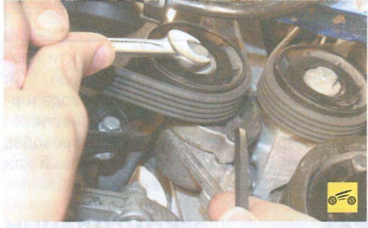 Замена ролика натяжителя ремня генератора рено логан — автомобильный портал