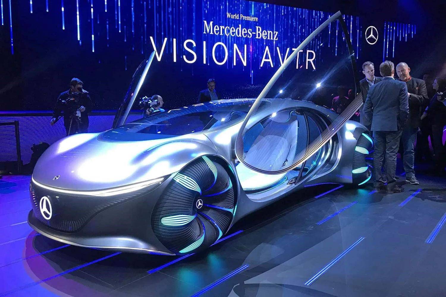 Vision van – малотоннажный автомобиль будущего от mercedes-benz