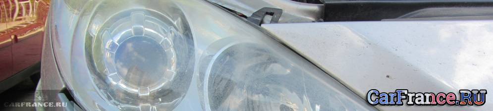 Peugeot 307 замена ламп внешнего освещения
