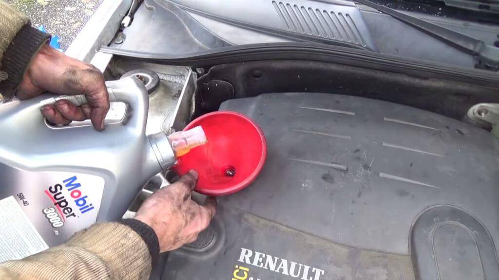 Замена масла в двигателе рено логан – пошаговая инструкция