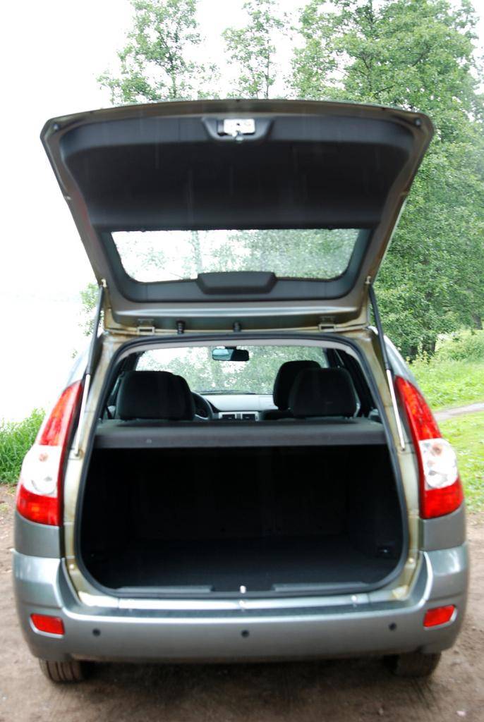 Объем багажника и прочие особенности лада приора. лада приора универсал размер багажника