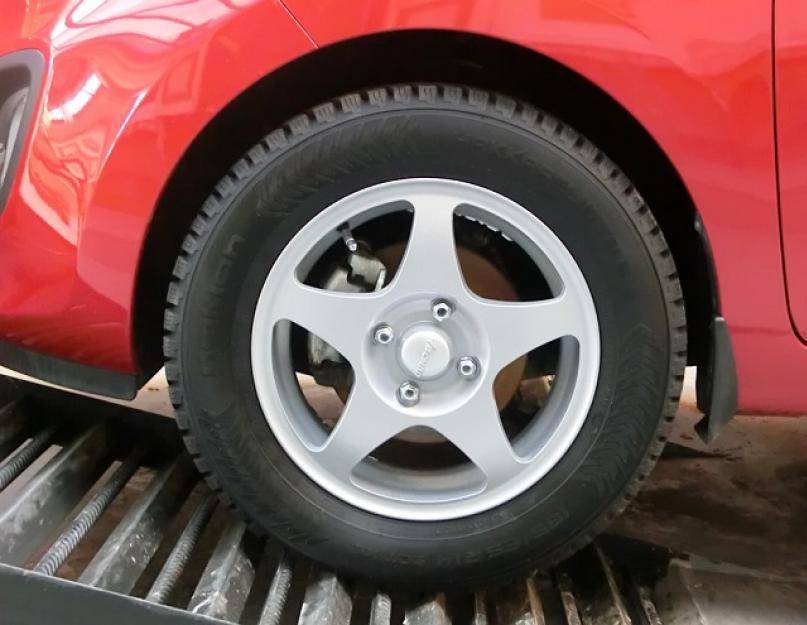 Лада калина размер колёс: шины, диски, разболтовка