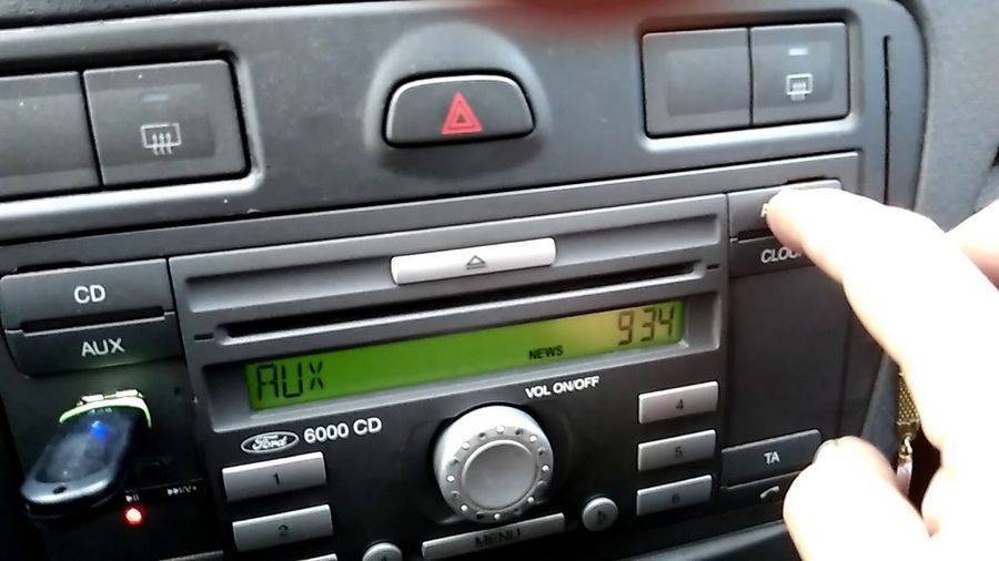 Магнитола cd 6000 ford – инструкция как включить блютуз, штатная, распиновка, фокус, флешку, схема