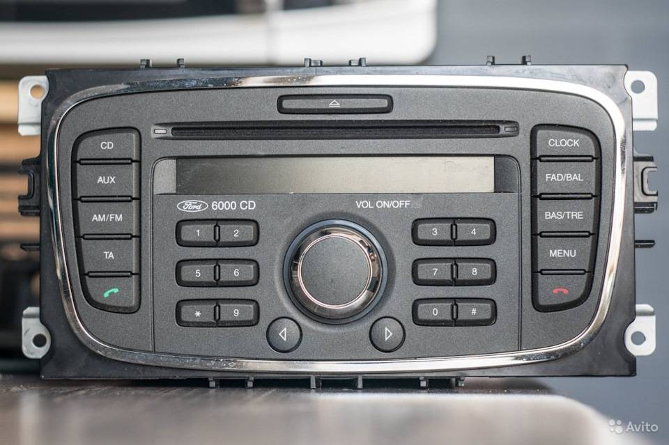 Магнитола cd 6000 ford – инструкция как включить блютуз, штатная, распиновка, фокус, флешку, схема