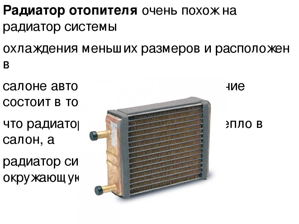 Радиатор охлаждения двигателя