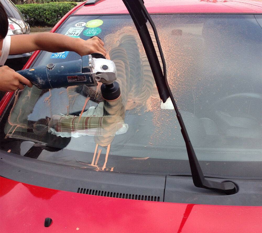 Полировка стекол автомобиля своими руками