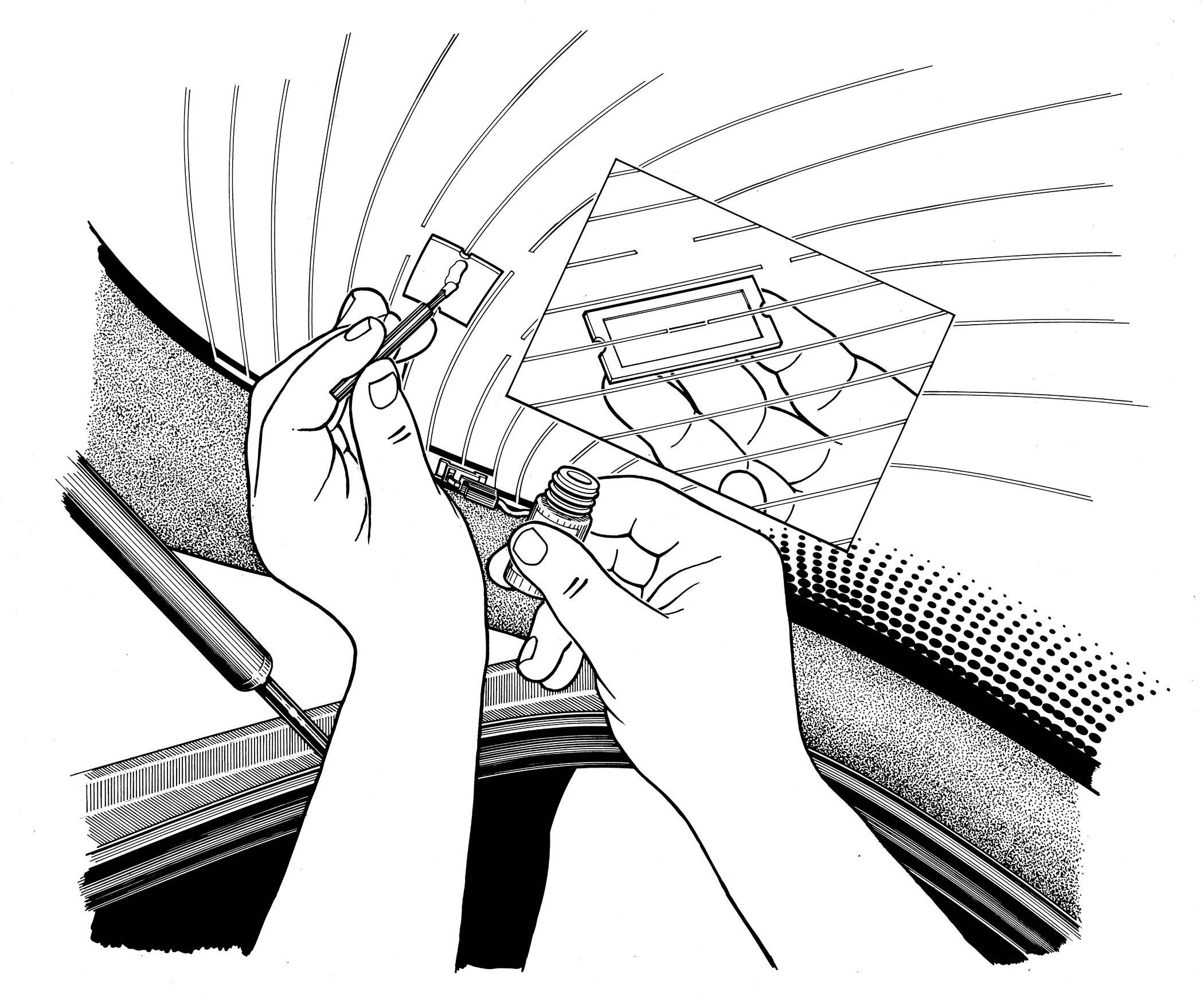 Ремонт обогрева заднего стекла своими руками с помощью токопроводящего клея: почему не работает