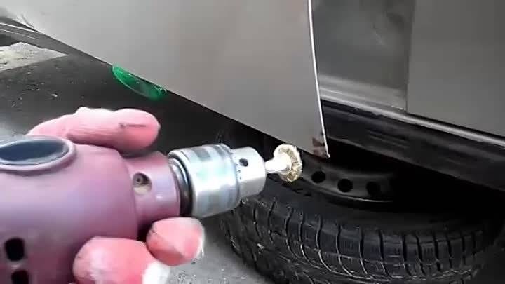 Как убрать рыжики на авто своими руками