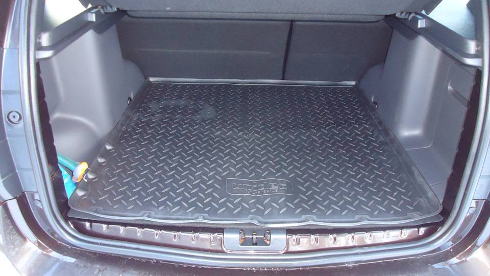 Багажник renault duster: объем, размер, фото, коврик, замок и прочее