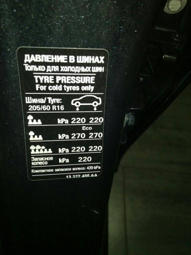 Давление в шинах в шевроле нива, какое оно должно быть в колесах круз и авео