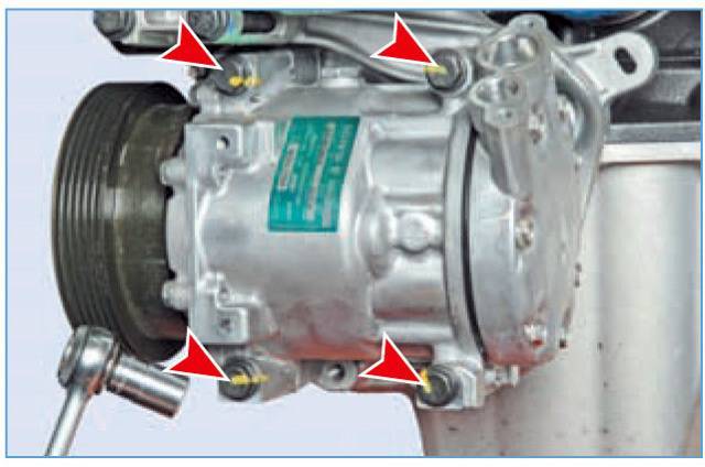 компрессор кондиционера рено логан 2