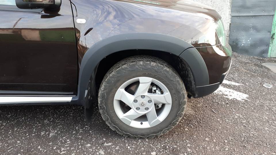 Защита бампера renault duster