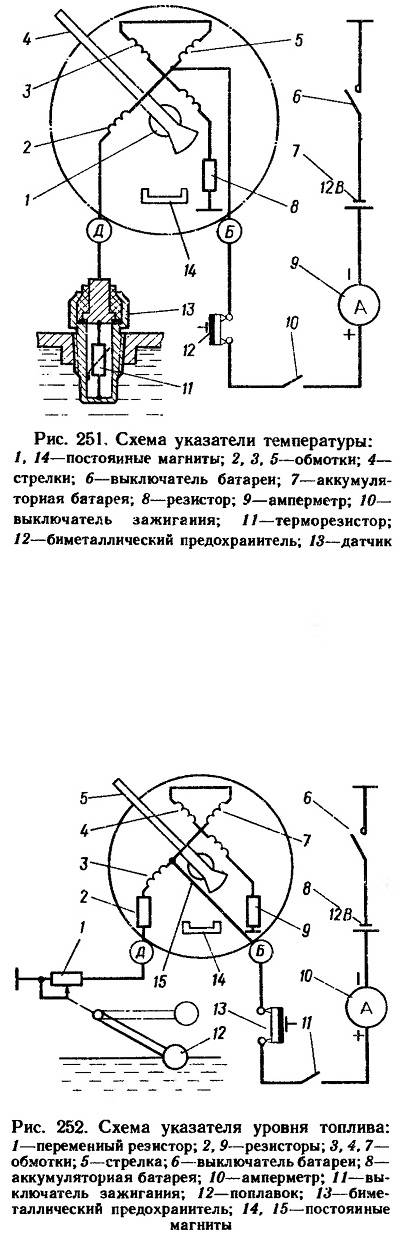 Датчик топлива газель схема