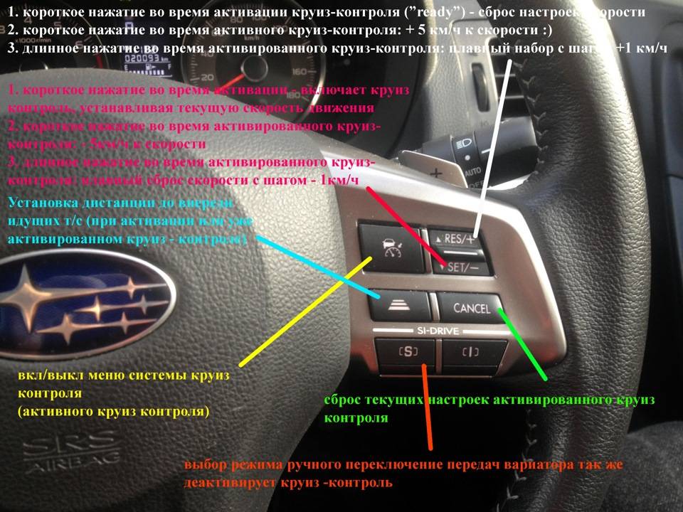 Что такое круиз контроль в автомобиле, для чего он нужен?